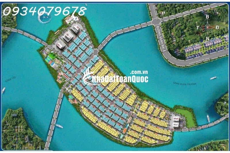 BÁN NHÀ LIỀN KỀ KHU ĐÔ THỊ HỖN HỢP SUNGROUP KHÁNH HÒA