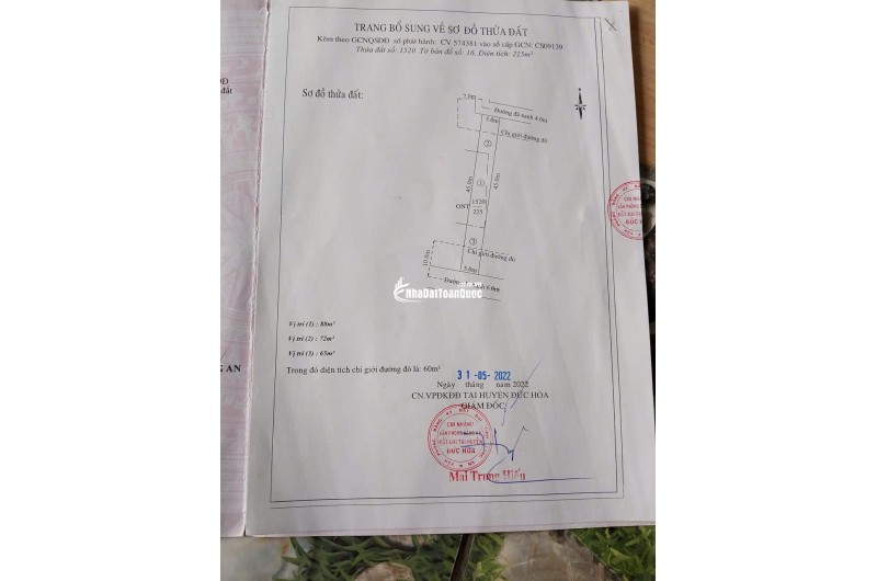 BÁN NHÀ ĐẤT VỊ TRÍ CỰC ĐẸP TẠI ĐỨC HOÀ TÂY NINH, SỔ HỒNG RIÊNG, GIÁ TỪ 2 TỶ. LH:0358855772.