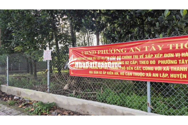 ĐẤT ĐẸP- GIÁ TỐT CẦN BÁN NHANH LÔ ĐẤT 2 MẶT TIỀN Hùng Vương 3855m2 tại p. Tây Nam, TP HCM