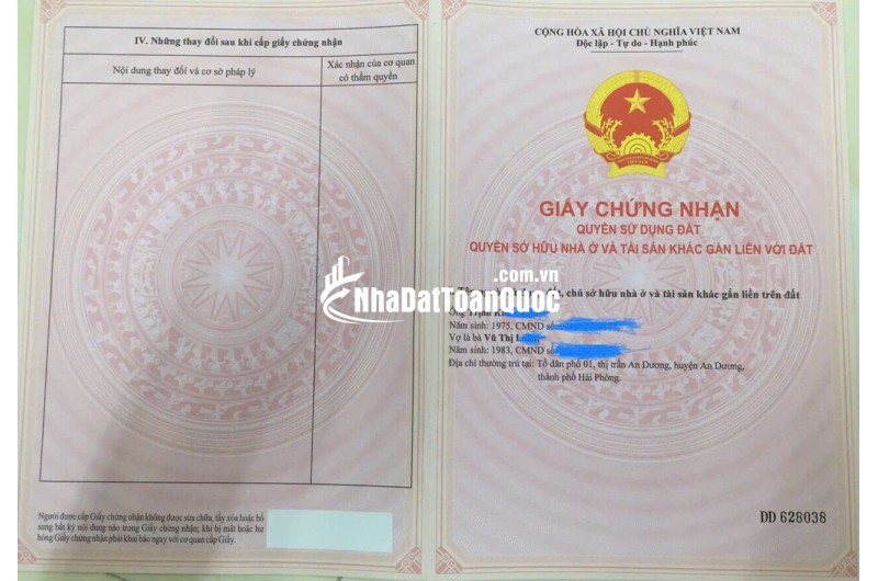 ĐẤT CHÍNH CHỦ - VỊ TRÍ ĐẸP Mặt Tiền Tại Tổ Tân Vũ 2, Phường Tràng Cát, Hải An, Hải Phòng