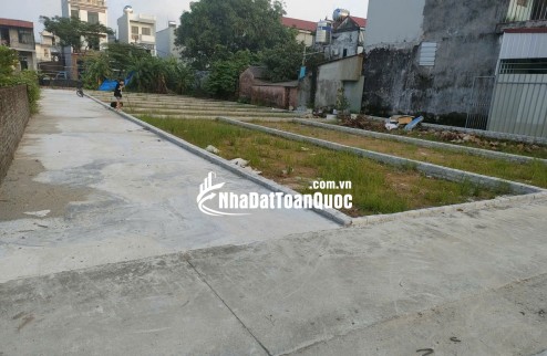BÁN ĐẤT TỔ 10 (ẤP TRE, XÃ QUANG MINH, HN) - NGÕ THÔNG, ÔTÔ VÀO ĐẤT, 100% THỔ CƯ, GIÁ ĐẦU TƯ F0