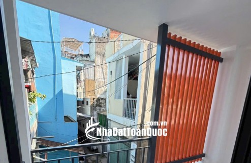 16 TRIỆU: NHÀ NGUYÊN CĂN 3 TẦNG TÂN BÌNH- LÝ THƯỜNG KIỆT- 4m X 17m– 4 PHÒNG NGỦ MỚI. VŨ 0933910039