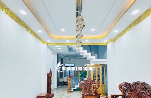 Bán NHÀ MỚI 3 TẦNG vào ở ngay– HẺM OTO – Ngay CẦU BÀ THE – TÔ NGỌC VÂN – Q12, 58m2, SHR 5.6 tỷ