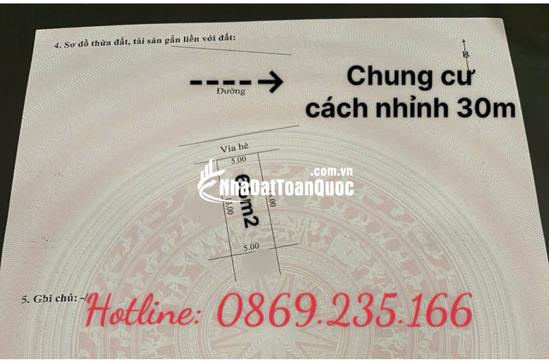 Bán đất đô thị Phố Nối House, Yên Mỹ, Hưng Yên.