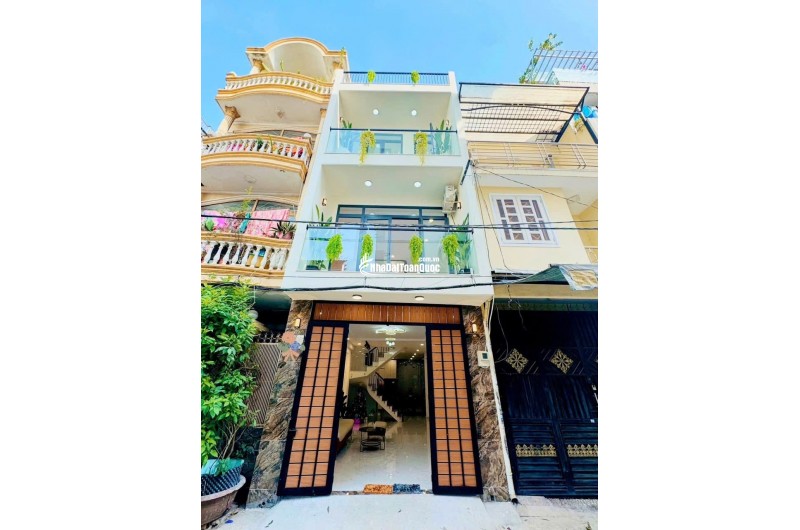 Bán nhà Tô Hiệu, Hẻm 6m ô tô đỗ cửa, Hẻm thông, (4x13.3) 3 tầng mới, Chỉ 8tỷ nhỉnh xíu