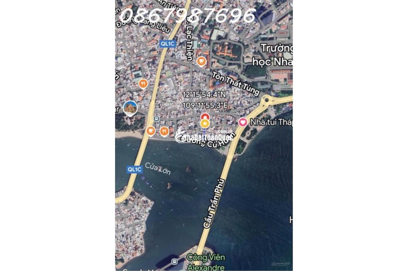 Bán nhà 2 tầng hẻm xe máy, cách bờ kè Cù Huân 70m – P. Bắc Nha Trang, giá chỉ 3,3 tỷ