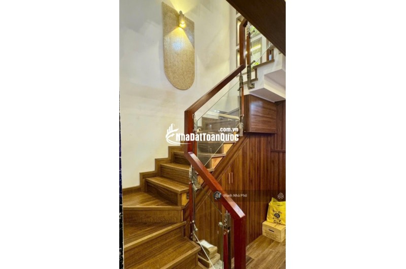 BIỆT THỰ LÊ VĂN THỌ P9 GÒ VẤP 6 TẦNG THANG MÁY FULL NỘI THẤT GỖ CAO CẤP 80m² GIÁ 12.8 T TL