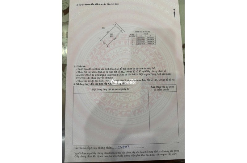 90m THỤY LÂM - ĐÔNG ANH