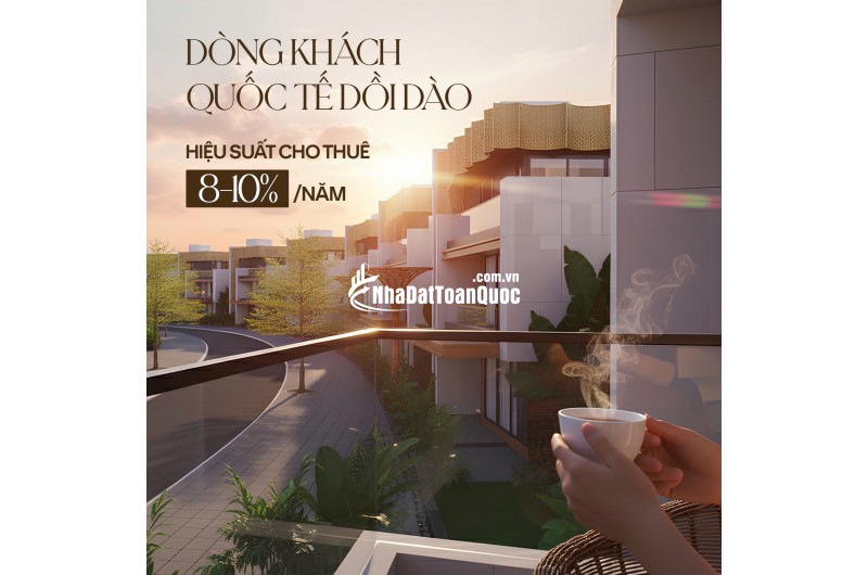 22 dinh thự độc bản The Palace Đà Nẵng. Hiện tại chỉ còn 5 căn dành cho giới Tinh Hoa