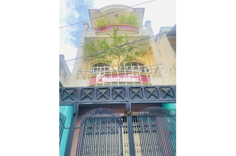 BÁN NHÀ BÀU CÁT NGUYỄN HỒNG ĐÀO GẦN NHÀ GA METRO 4.1M x 23M 3 TẦNG GIÁ 10.9T TL