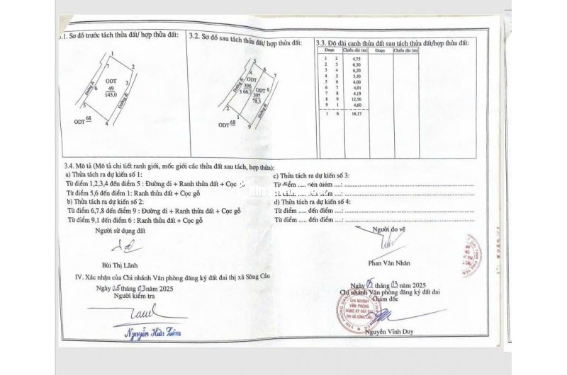 BÁN ĐẤT TẠI SÔNG CẦU PHÚ YÊN, DT 145M2 SHR 1.35 TỶ. LH: 0942908536