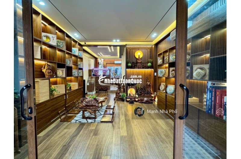 BIỆT THỰ LÊ VĂN THỌ P9 GÒ VẤP 6 TẦNG THANG MÁY FULL NỘI THẤT GỖ CAO CẤP 80m² GIÁ 12.8 T TL