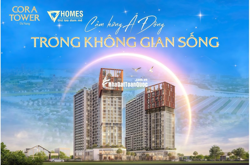 Sở Hữu Căn Hộ Cao Cấp Cora Tower Trung Tâm Đà Nẵng – Thanh Toán Linh Hoạt Chỉ Từ 500 Triệu!