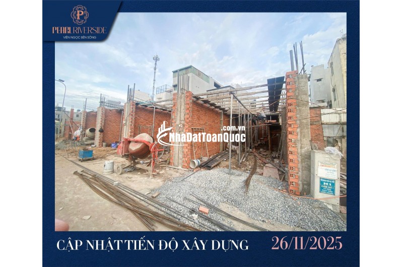 Nhà phố compound Pearl Riverside Phú Định – cách Đại lộ Võ Văn Kiệt chỉ 250m, phường 16, quận 8