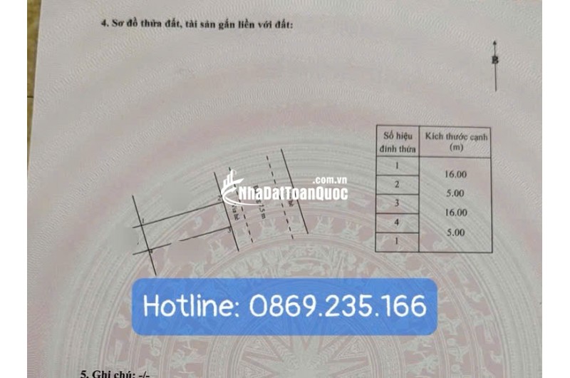 Bán 80m2 đất Sài Phi– MINH ĐỨC, MỸ HÀO, HƯNG YÊN