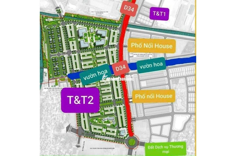 Bán đất đô thị Phố Nối House, Yên Mỹ, Hưng Yên.