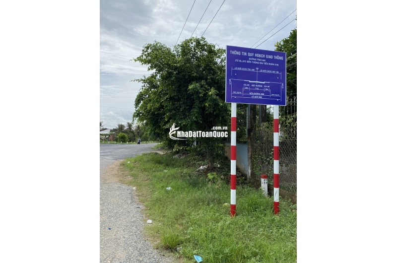 Đất nền vuông vức 285m2 tại Phú Tân, TP Bến Tre – giá rẻ bất ngờ!