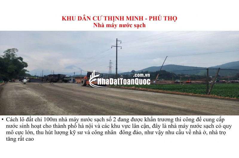  Đất nền 2 mặt tiền, gần cao tốc Hòa Bình – Hà Nội – Tiềm năng tăng giá mạnh!