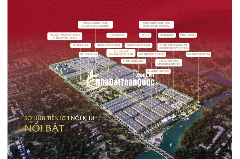 Giữ chỗ khu Mai Vàng Shophouse - Nhà Phố Agora City 6x18, ngay TT Hành Chính hiện hữu: 0938230002