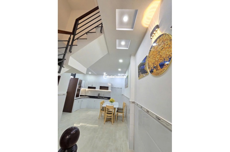 MÃ LÒ - BÌNH TÂN – NHÀ 3 TẦNG MỚI ĐẸP – HẺM 6M XE HƠI – 65M² NỞ HẬU – 4.95 TỶ TL