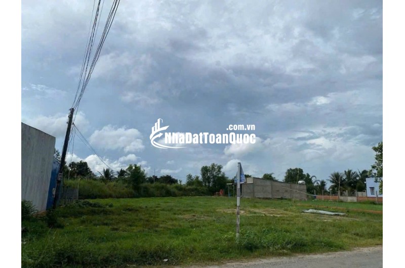 SỞ HỮU NGAY LÔ ĐẤT MT NHỰA BÀU CÔNG, GẦN DỰ ÁN HẬU NGHĨA – NGANG KHỦNG 28.6M. LH:0858540123