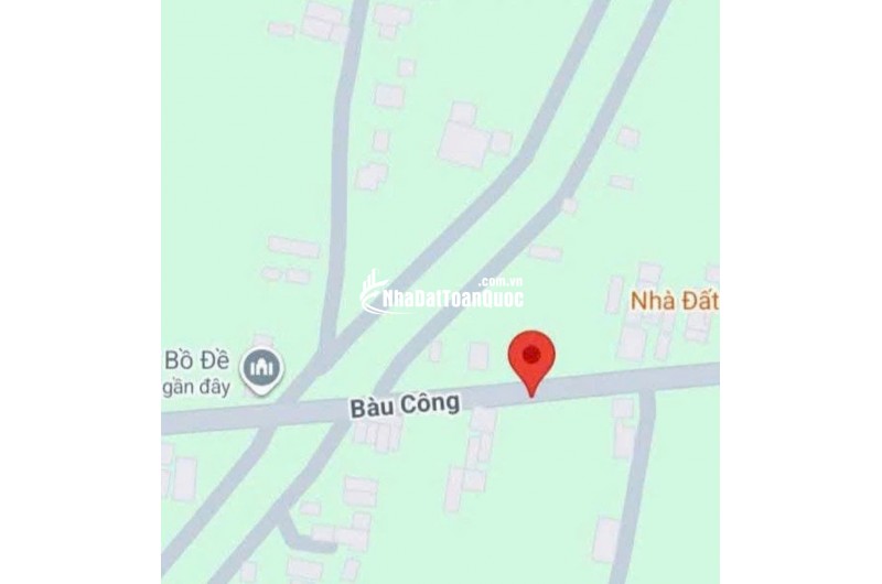 SỞ HỮU NGAY LÔ ĐẤT MT NHỰA BÀU CÔNG, GẦN DỰ ÁN HẬU NGHĨA – NGANG KHỦNG 28.6M. LH:0858540123