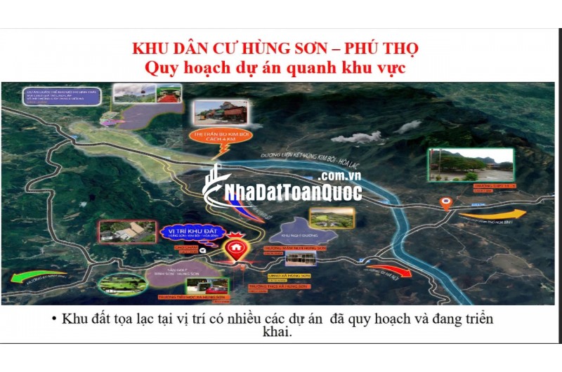 MUA 1 LÔ ĐẤT – TẶNG 1 LÔ LIỀN KỀ TẠI KIM BÔI, HÒA BÌNH