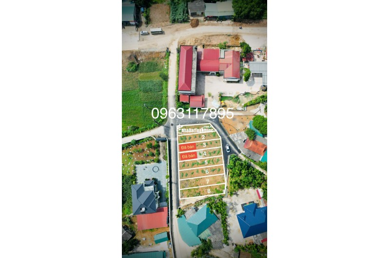 Đất nền Tp Hòa Bình view Sông Đà giá 650 triệu 1 lô, gần 3 Dự án lớn đang thi công