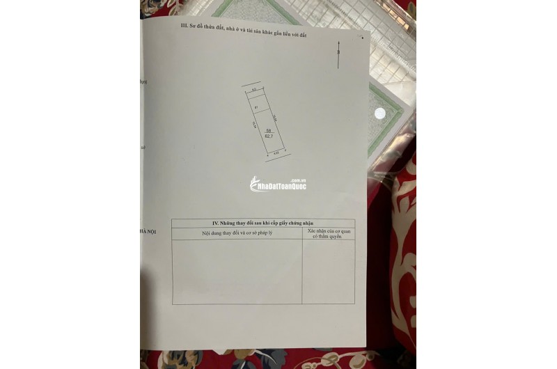 BÁN ĐẤT DỰ ÁN THANH HÀ, HÀ NỘI.