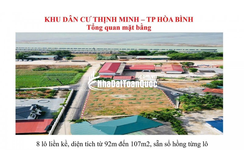  ĐẤT NỀN 2 MẶT TIỀN – VIEW SÔNG ĐÀ CỰC HIẾM TẠI TRUNG TÂM TP. HÒA BÌNH!