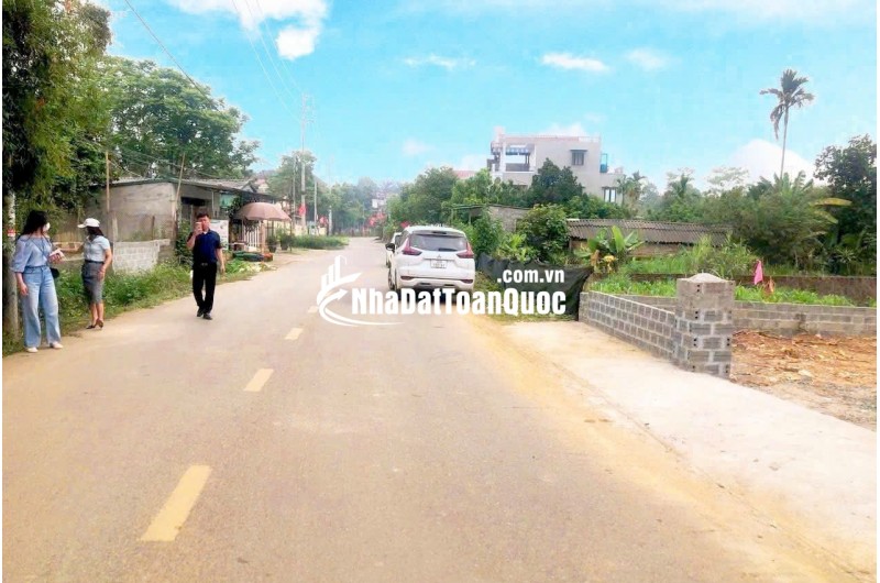 Siêu phẩm cho bác nào muốn xây biệt thự, hoặc nhà xưởng  tại Đồng Vàng - Phú Mãn - Quốc Oai - Diện tích : 451m2  giá 16tr/m