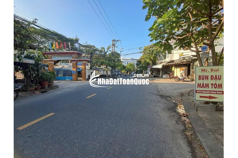  VÀI BƯỚC RA MẶT TIỀN LỚN- ĐƯỜNG 6M -NGUYỄN CÔNG  HOAN