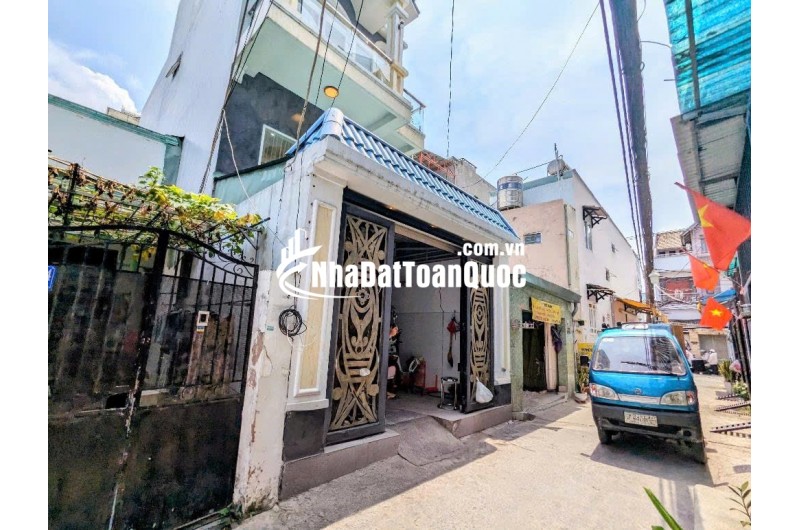 BÁN NHÀ 4 TẦNG PHẠM HỮU LẦU – Q7 - HXH - NGANG 4.6 M - GiÁ 7x TỶ .