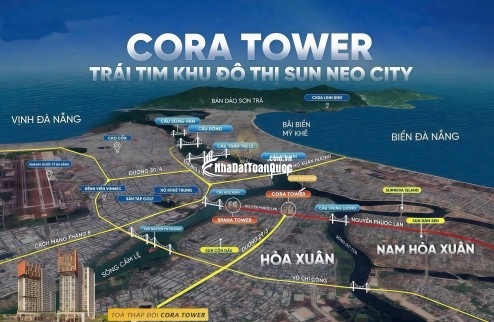 Sở Hữu Căn Hộ Cao Cấp Cora Tower Trung Tâm Đà Nẵng – Thanh Toán Linh Hoạt Chỉ Từ 500 Triệu!