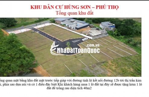 Đất nền Kim Bôi Hòa Bình – Sổ hồng riêng, hạ tầng hoàn thiện, ưu đãi mua 1 tặng 1 cực hiếm!