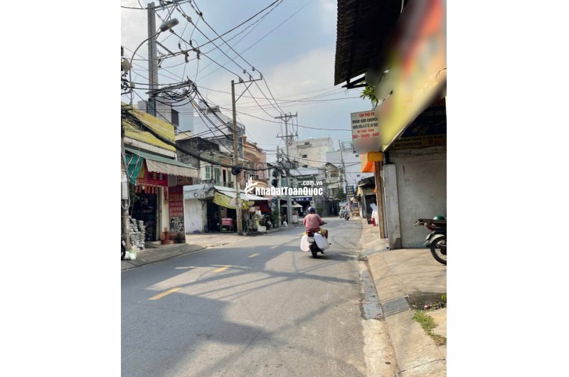 Bán mặt tiền KD ngay trung tâm Tân Phú, giáp Tân Bình, 132m2 KLG, Ngang khủng 5.2m, 4 tầng, Chỉ 13tỷ8 TL