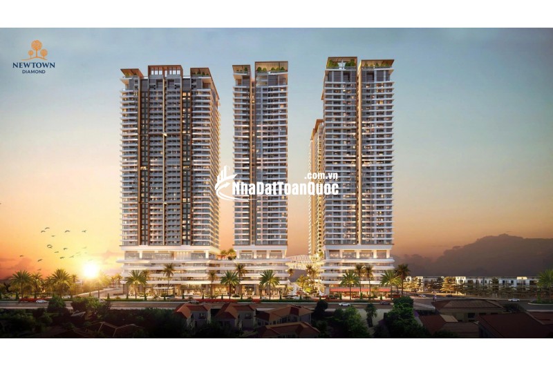 NEWTOWN DIAMOND: SỞ HỮU VIEW GOLF & BIỂN CHỈ TỪ 59TR/M2