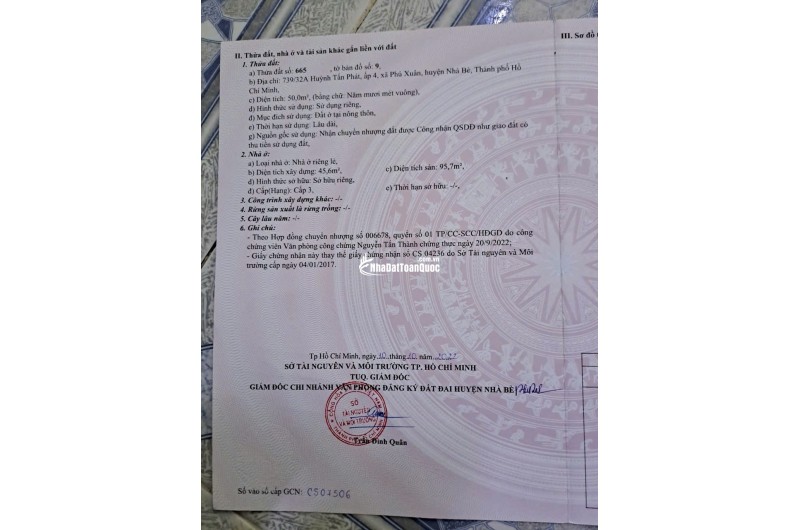 Bán nhà góc 2 mặt tiền hẻm xe hơi Huỳnh Tấn Phát Nhà Bè