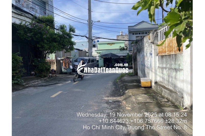 Bán nhà mặt tiền 37D Đường Số 8 P. Trường Thọ TP Thủ Đức