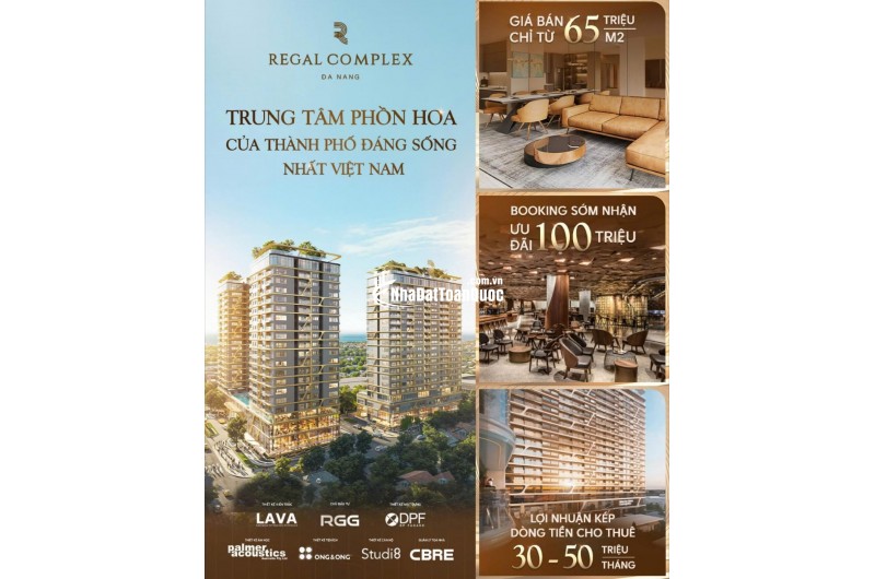 Mở bán căn hộ 6 sao toà Mira - Dự án Regal Complex Đà Nẵng