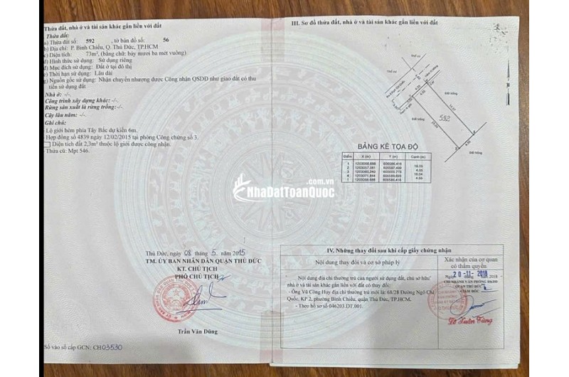 Bán nhà 1 trệt 2 lầu 68/28 Ngô Chí Quốc TP Thủ Đức hẻm xe hơi