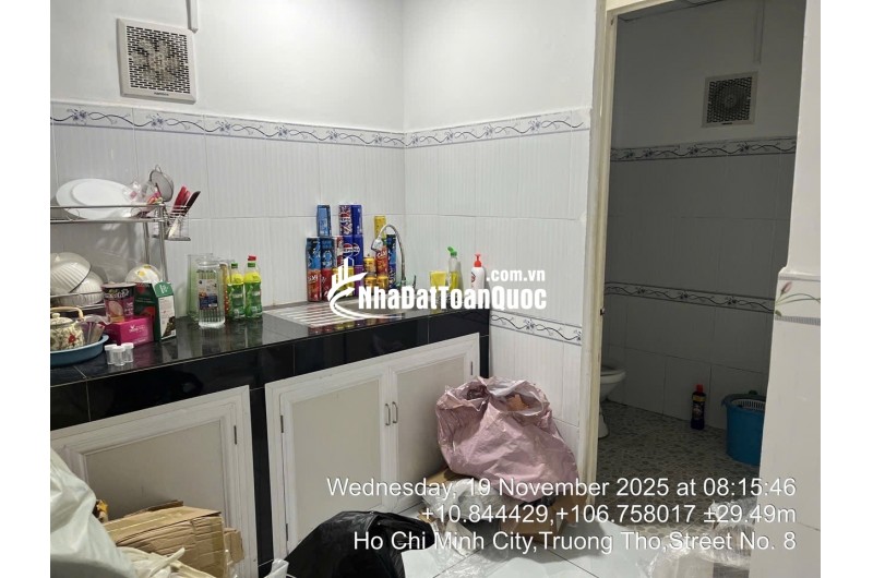 Bán nhà mặt tiền 37D Đường Số 8 P. Trường Thọ TP Thủ Đức