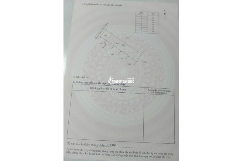 Bán đất xã Tân Trung, Thị xã Gò Công, Tiền Giang, Chính chủ, DT 192m², Giá 1,8tỷ