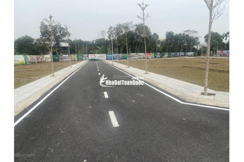 Bán đất Hoà Lạc, Quốc Oai, gần Quốc Lộ 21, kết nối giao thông vàng, full thổ cư, sổ đỏ GD luôn