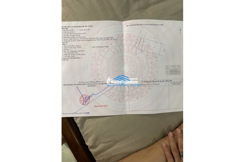 BÁN NHÀ CẤP 4  2 PHÒNG NGỦ HẺM 505 LƯƠNG ĐỊNH CỦA NHA TRANG GIÁ TỐT 1 TỶ 8