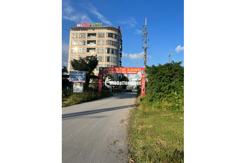 BÁN Đất Lô Góc Khu Dự Án Tân Long, KCN Yên Phong – BẮC NINH