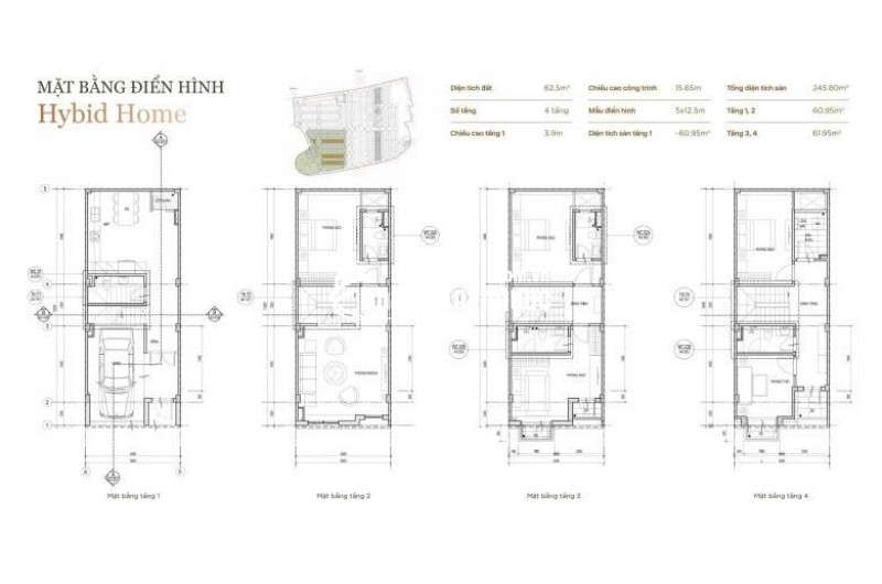  LIỀN KỀ HYBRID HOME – VLASTA THỦY NGUYÊN