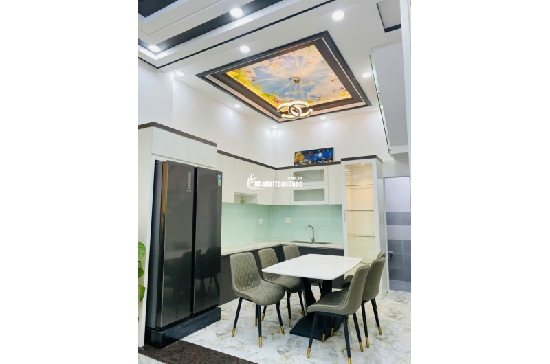 ĐƯỜNG 10M SIÊU THOÁNG – XE HƠI NGỦ TRONG NHÀ – NHÀ MỚI 4 TẦNG – GIÁP QUẬN 7 – CHỈ 6.9 TỶ