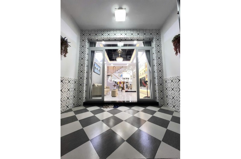 NHÀ MẶT TIỀN HẺM XE HƠI – HẺM 67 HUỲNH TẤN PHÁT, NHÀ BÈ