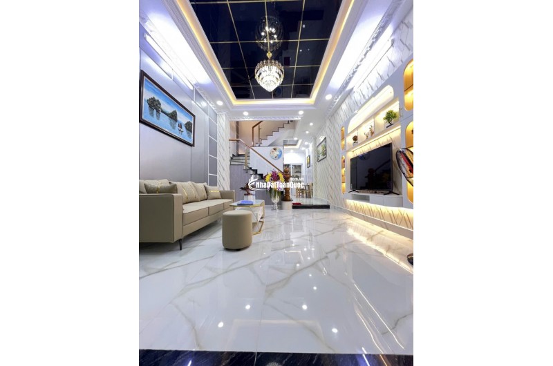 NHÀ MẶT TIỀN HẺM XE HƠI – HẺM 67 HUỲNH TẤN PHÁT, NHÀ BÈ